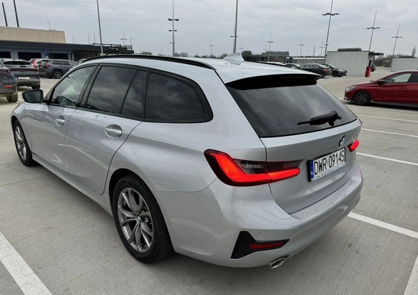 BMW Seria 3 cena 100000 przebieg: 33400, rok produkcji 2020 z Wrocław małe 254